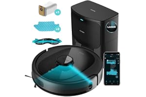 ‎CECOTEC Cecotec Conga 8290 Immortal Ultra Power Home X-Treme, 7000 Pa, selbstentleerender Boden, 4 Leistungsstufen, 3 Auga-Durchflussstufen, Laufzeit 280 min für 280 m², App