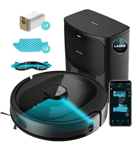 LIFEFIL Confezione 5 Sacchetti Polvere Per Robot Aspirapolvere – Compatibili Con Conga 11090, Haier H11/H11 Max, Viomi Alpha 3 Pro – 2L Ipoallergenici