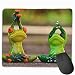 Produktbild Non-Slip Mouse Pad Rectangle Rubber Mousepad Frogs Yoga Print Gaming Mouse Pad 25x30 cm