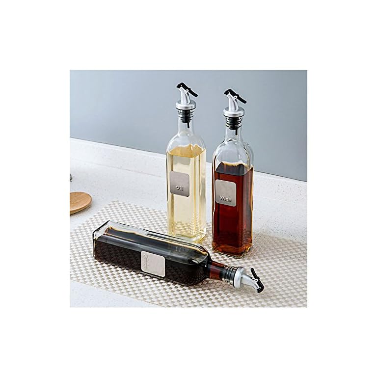 Olivenölspender Aus Keramik – 652 Ml Mit Edelstahl-Ausgießer, Für Küche, Essig, Sirup, Spülmaschinenfest
