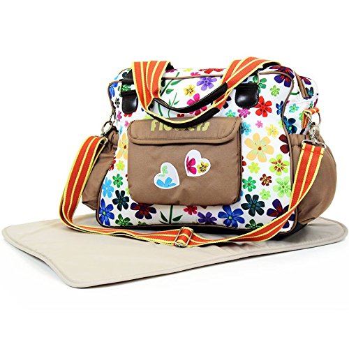 iSafe Changing Bag Luxury Quality - Flower