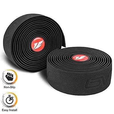BV EVA ruban de cintre adhésifs pour vélo route,guidoline ruban pour guidon, 2 rouleaux par set