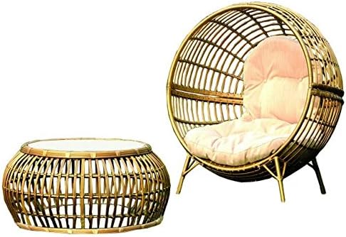 Imatation bamboo - rattan wicker chaise lounge chair / longuer / recliner / reclining chair / seat