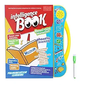 SAMVARDHAN Children Book -Musical English Educational Phonetic Learning Book for 3 + Year Kids, Boys, Toddlers (Multicolor)