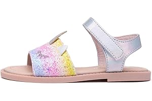 Walkright Cali Girls Multi Glitter Unicorn Sandal