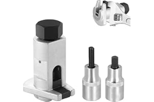 AMROCKY Shock Absorber Removal Tool, 3pcs Universal Claw Ball Head Suspension Separator, Shock Absorber Disassembly Tool Suspension Strut Spreader Tool Strut Leg Pry Socket Strut Nut Tool