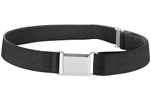 CULER Kids Boys Girls Adjustable Elastic Belt With Easy Magnetic Buckle