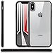 Produktbild zanasta iPhone X Hülle Hochwertige Schutzhülle Soft Flex Silikon Case TPU Slim Cover Handyhülle Schwarz