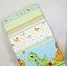 COTTON FITTED SHEET 70x140cm (in favorite fabric pattern/ design) - Dino Green