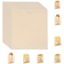 Sacchetti per Toast Antiaderenti Sacchetti per Tostapane Teflon 6