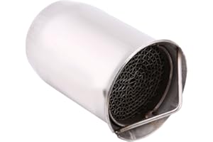 ‎EBTOOLS 50Mm Exhaust Baffle-51Mm Abgasrohr Db Killer,Universal Motorrad Auspuffrohr Schalldämpfe Edelstahl Abnehmbare Db Killer Geräuschunterdrückung (Stil 4)
