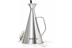 Doseringsflaska i Rostfritt Stål för Olivolja 500 ml