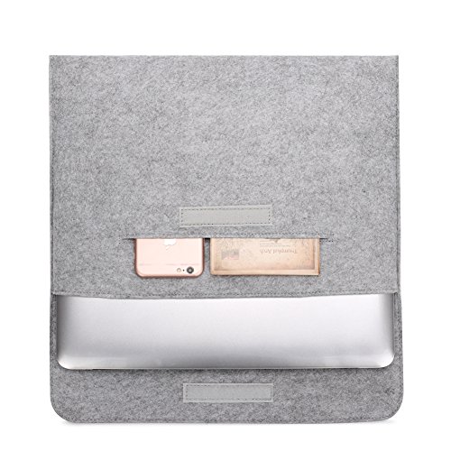 Aidonger Sleeve Ultrabook Netbook Tablet-Tasche Schutzhülle Tragetasche mit Kartensteckplatz für Apple MacBook Ipad - 4