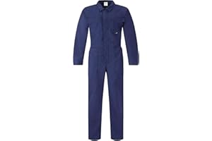 BWOLF Bravo Mono de Trabajo Hombre Mono de Mecánico de Protección con Cremallera y 6 Bolsillos