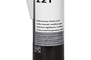 Panyje Sikaflex 221 weiß 300 ml dauerelastisch, überstreichbar, vielfältige Klebeeigenschaften für Heimmobil und Caravan