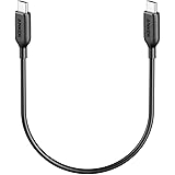 Anker Powerline III USB-C auf USB-C Ladekabel,30cm langes blitzschnelles Ladekabel mit 60W Power Delivery PD für MacBook, iPa