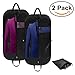 Produktbild Shsyue® 2pcs Oxford Gewebe Anzugtasche Staubdicht Wasserdicht Atmungsaktiv Kleiderschutzhülle mit Tragegriffen Reißverschluß, mit einem Kostenlosen Schuhbeutel