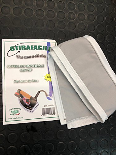 COPRICAVO UNIVERSALE CON ZIP PER FILI FERRO DA STIRO CALDI