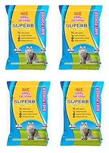 JiMMy Pet Products Jimmy Cat Litter Superb Clumping Baby Powder Fragrance 20 Kg