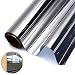 Produktbild Fensterfolie Sonnenschutz | Window Film Privacy | Sonnenschutzfolie | Selbsthaftende Fensterfolie | UV-Schutz & Sichtschutzfolie, Kratzfest,Verdicken MaterialstäRke 0.2 Mm | 40/50/60 X 200cm