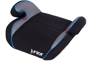 Petex Podwyższenie fotelika samochodowego Max 101 ECE-Grupa 2-3, dzieci w wieku ok. 3,5-12 lat |15-36 kg, czarny/szary