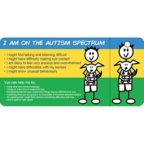 Amazon.co.uk autism alert card