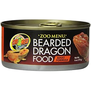 Zoo Med Bearded Dragon Adult Wet Food, 6-Ounce by Zoo Med