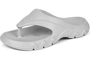 RUOMU Comfy Wsuwane klapki, japonki, antypoślizgowe kapcie, pantofle, wygodne, letnie sandały na plażę, do użytku na zewnątrz, do surfowania, rozmiary 36–47