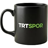 TRT Spor Logolu Siyah Kupa