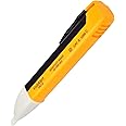 River Fox Touchless Voltage Detector Tester Pen AC 90~1000V and Electrical Analog Voltage Tester, Non-Contact, Beeping Indicator, Safety Rating 1000V CAT III, Powered by AAA Batteries