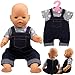 Produktbild TianranRT Overalls Jeans Kleidung Outfits Kostüm Für Amerikanisch Mädchen Puppe (14-18inch)