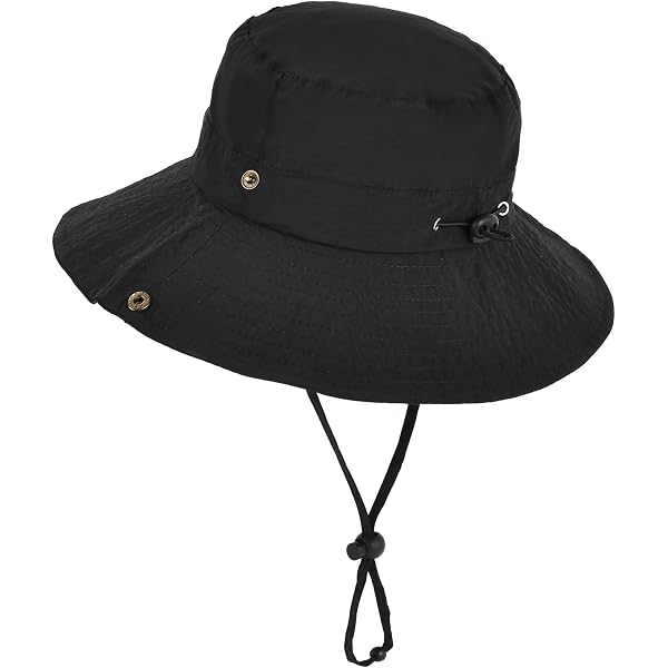 Chapeau De Soleil Camouflage Enfant 7-14 Ans - Bob Safari Pêche Randonnée