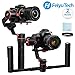 Price comparison product image FeiyuTech a1000 Dual Handle Grip Gimbal Stabiliser | DSLR & Mirrorless Camera Gimbal Stabilizer By Feiyu Tech | 3-Axis Support Time-Lapse Photography | Latest 1.7kg Maximum Payload | New Twin Handheld Handle Bars For Better Support & Mic / Lighting Mount | Lightweight Two-Handed Camera Grip With Joystick Controls | Compatible With Canon, Nikon, Fuji, Sony, Panasonic, Pentax, Olympus & More | Easy Camera Balance | Extended Battery Life | Hard Case & Accessories Included | 2 Year UK & EU Warranty