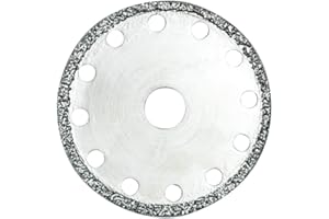 PROXXON 28558 28558-Mola diamantata, Diametro 50 mm, Foro 10 mm, per Vetro, Porcellana, Piastrelle, per smerigliatrice angolare LHW/A