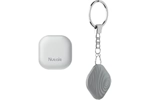 Nutale Schlüsselfinder Schlüssel Finden mit App Bluetooth - iOS und Android - Item Tracker Support Fernbedienung, Gute Idee für Ihre verlorenen Gegenstände