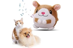 YuuFcy Hundeball Hundespielzeug Futter Ball, Aktives Bewegendes Haustier Plüschspielzeug, Leckerli Spielzeug Ball ungiftig bissfest Spielzeug Ball für Haustier Hunde IQ Trainingsball (E)