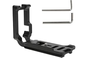 Hopcd DSLR Camera L-Shape Quick Release Plate Universal Vertical Hand Grip L Bracket for Canon 5D3/5DS/5DSR DSLR Camera