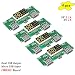 Produktbild MakerHawk 4 stücke 18650-board Dual USB 5 V 1A 2A für 18650-Lithium-Batterie mit Überladung Überladung Kurzschlussschutz DIY USB Board