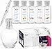 Produktbild LAMPE BERGER XXL Starterset rund inkl. Brenner/Docht und 5 Nachfüllflaschen 180 ml Parfum de Maison mit Duft Neutral + Kugelschreiber mit Swarovski Elements
