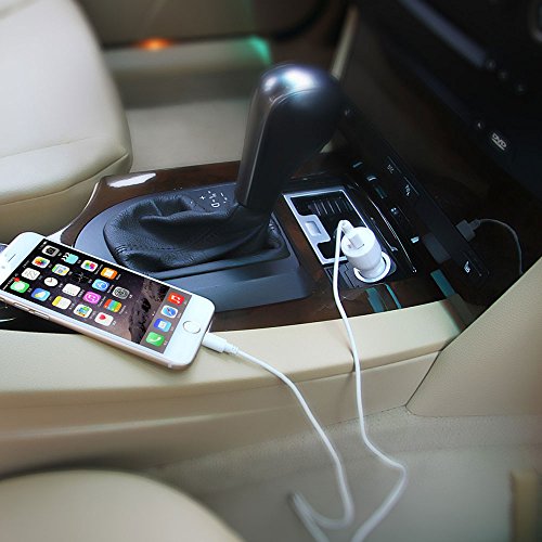 Car-Charger-LVSUN-Dual-USB-Car-DC-Adapter-48A-24W-Fastt-Charging-Built-in-Safety-Protection