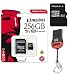 Produktbild Original Kingston 256 GB MicroSD Speicherkarte SDXC 256GB + KartenLeser Für Fujifilm FinePix C20