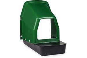 GP Ponedero de Pared para Gallinas, Ligero, Duradero, Extraíble, Plegable, Verde, 49.5 x 44.2 x 49.5 cm, Caja Nidación, Jaula