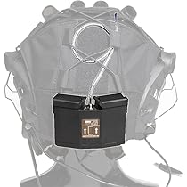 PEW Casque tactique Support de batterie Vision nocturne