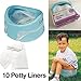 Karibu Portable Travel Potty with 10 Potty Liners (Blue)