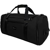 Bagslab Siyah Su Ge&ccedil;irmez Kumaş Seyahat/Spor &Ccedil;antaso 1052