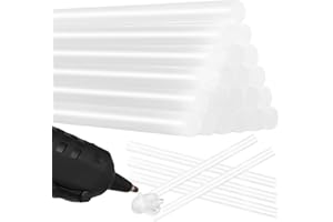 wugongshan 21 Pcs Glue Sticks for Glue Gun Sticks, Hot Glue Sticks 11mm x 200mm, Hot Glue Gun Sticks for Hot Melt Glue Gun Sticks for DIY Arts and Crafting Projects Decorating Bonding Sealing