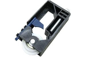 GETTIMORE Kit de roulettes pour porte coulissante avec fonctionnalité améliorée pour l'organisation de placard (noyau de roue inférieure)
