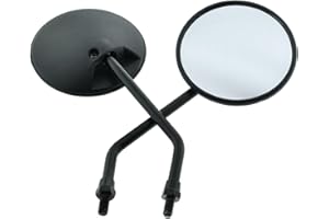 Ost2rad Paar Rückspiegel S50 KR51 S51 S53 SR50 für Simson, klein - 100mm schwarz