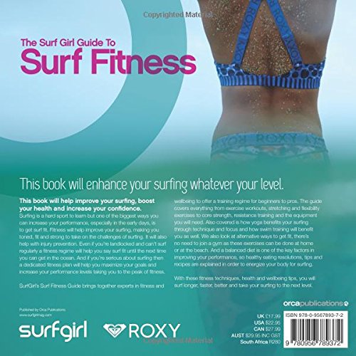 Book's Cover of Surf Girl Fitness Handbook: An Inspirational Guide to Fitness and Well-being for Girls Who Surf
