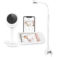 Baby Monitor Lionelo Care Babyline Smart - Videosorveglianza WiFi, App Mobile, Rilevamento Movimento E Suono, Visione Notturna, Comunicazione Bidirezionale - Foto 11